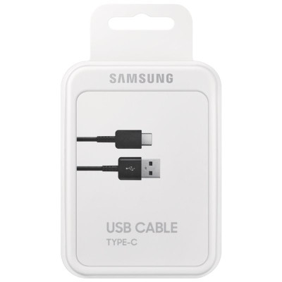 Добави още лукс USB кабели USB кабел Type C оригинален Samsung Fast Charge EP-DG930IBEGWW Samsung Fast Charge черен